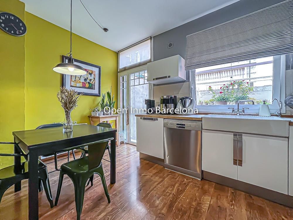 Kitchen of House or chalet for sale in Vilanova i la Geltrú  with Air Conditioner, Heating and Parquet flooring