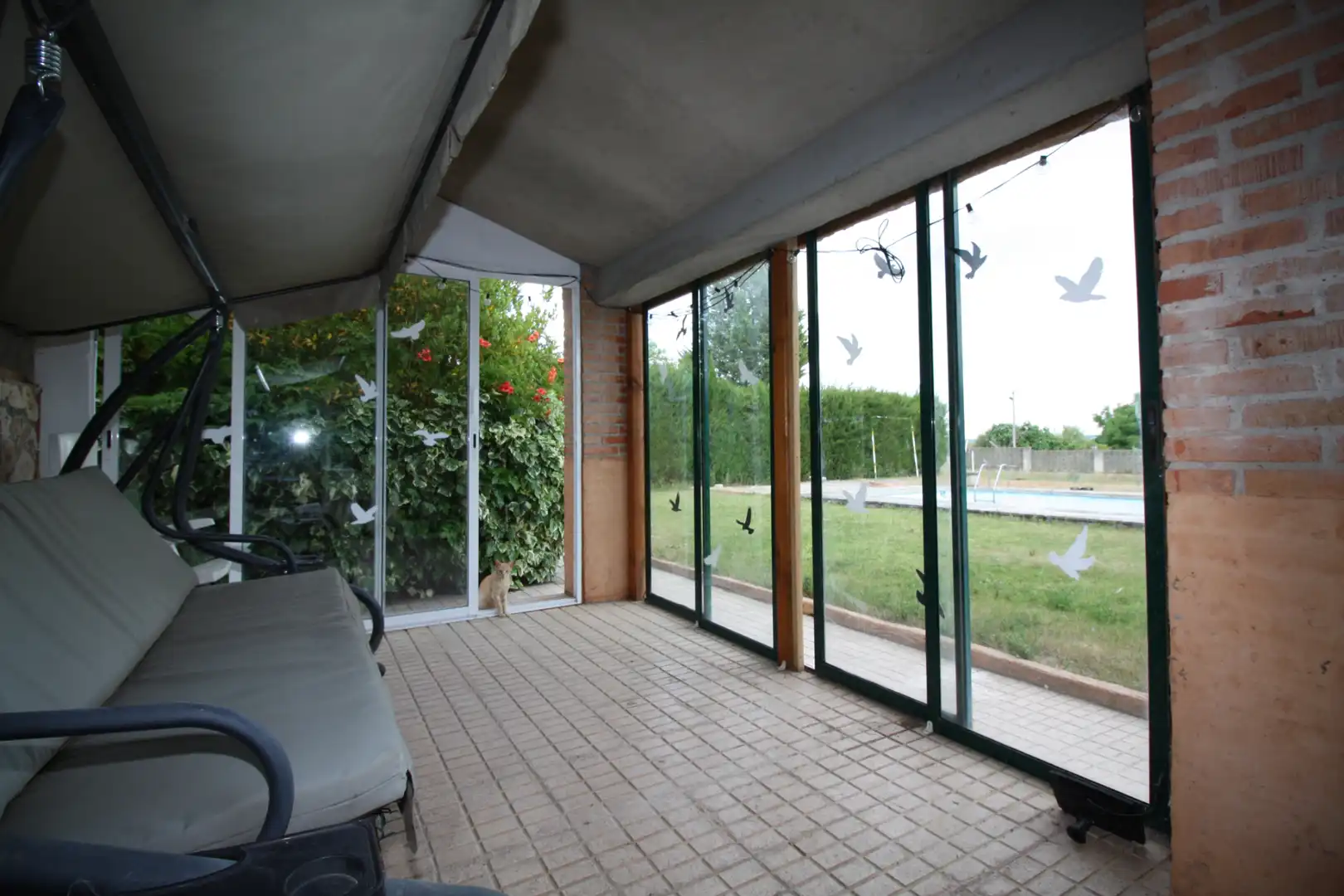 Terrassa de Casa o xalet en venda en Laguna de Duero amb Calefacció, Jardí privat i Terrassa