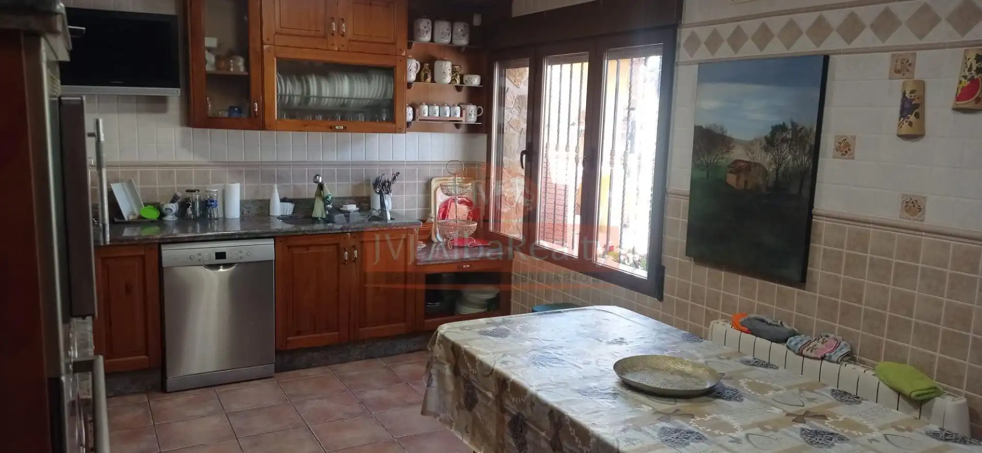 Cocina de Casa o chalet en venta en Albacete con Aire acondicionado, Jardín privado y Trastero