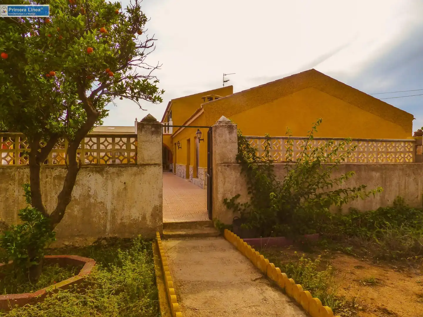 Vista exterior de Finca rústica en venda en Fuente Álamo de Murcia amb Calefacció, Jardí privat i Terrassa