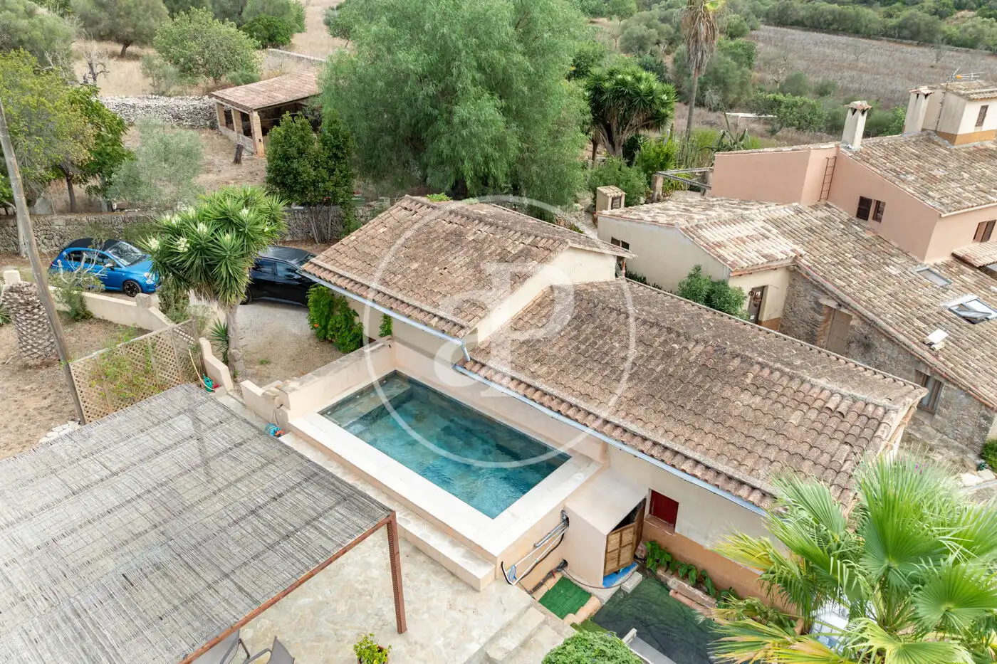 Casa rústica amb piscina en venda a Manacor Centre