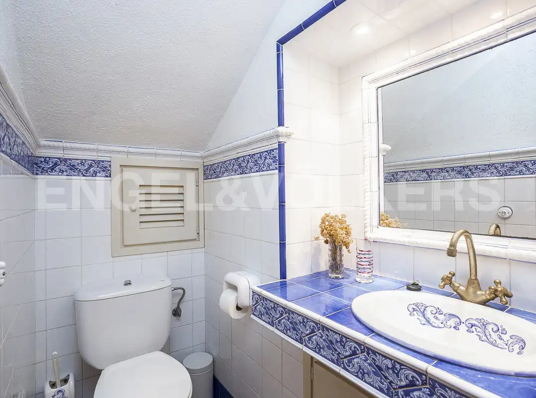 Baño de Casa o chalet en venta en Pontons con Calefacción, Jardín privado y Parquet
