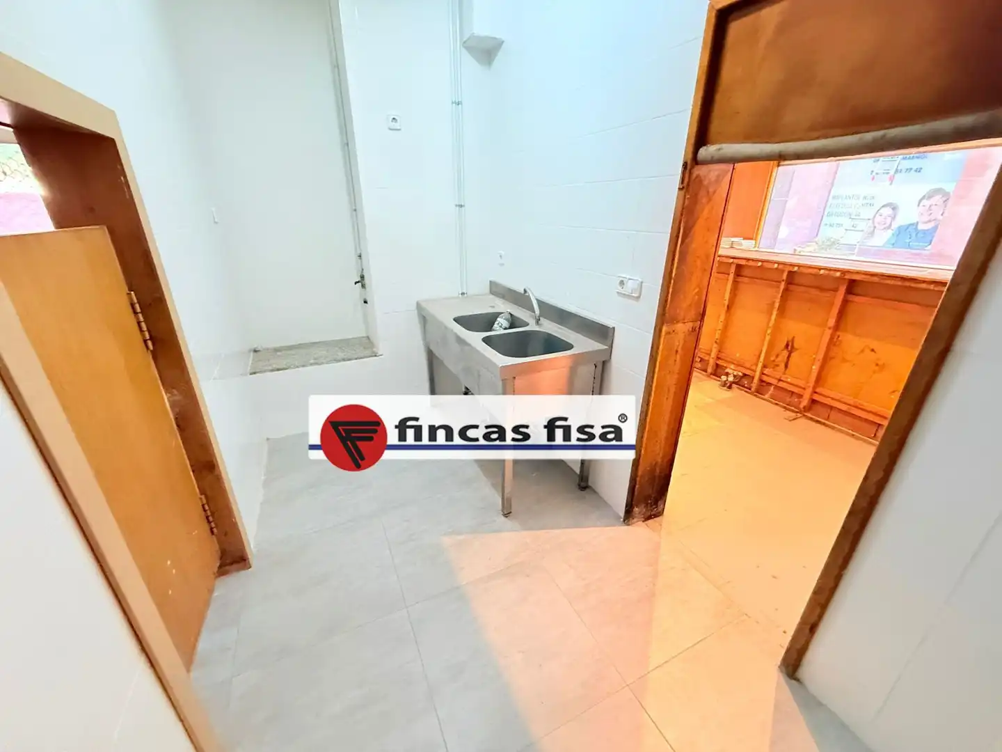 Cocina de Local de alquiler en Premià de Mar con Terraza