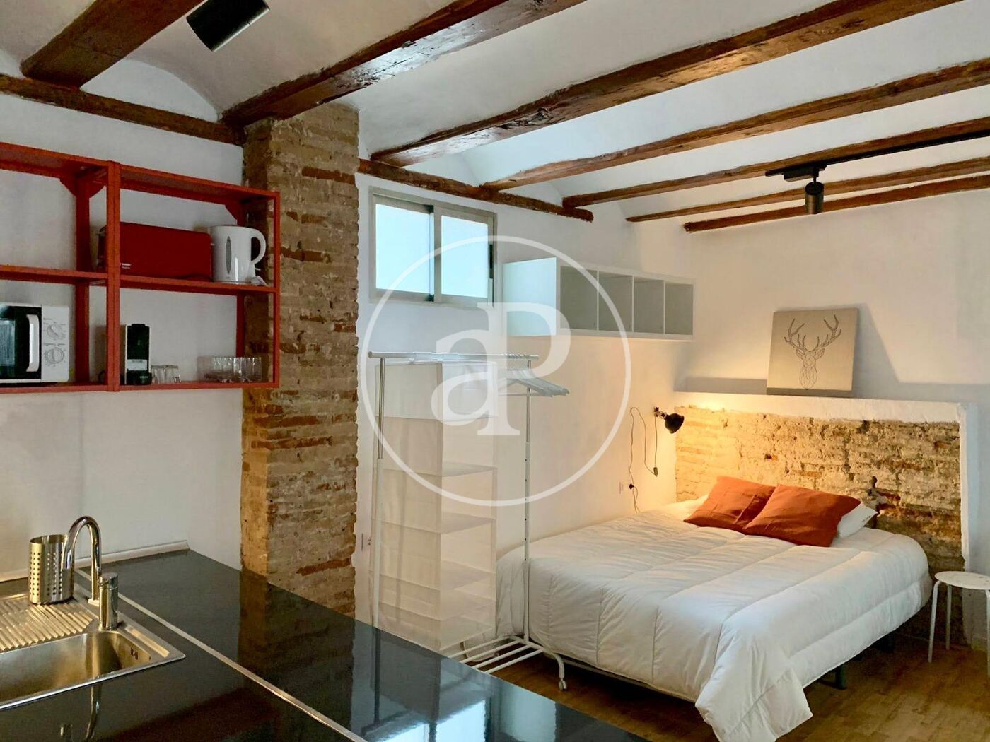 Dormitori de Loft en venda en  Valencia Capital amb Aire condicionat, Calefacció i Moblat