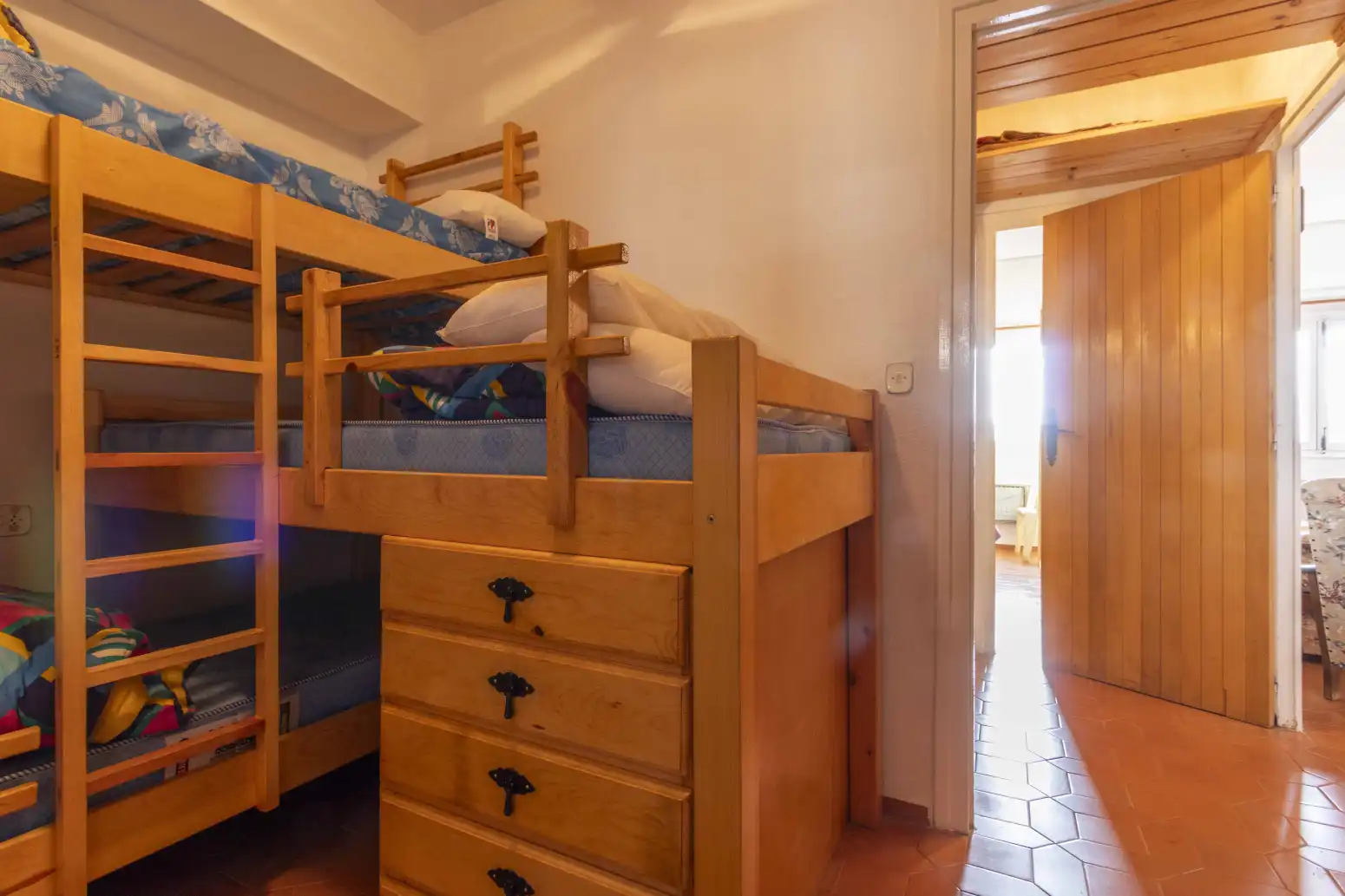 Bedroom of Flat for sale in Alcalá de la Selva  with Heating, Terrace and Storage room