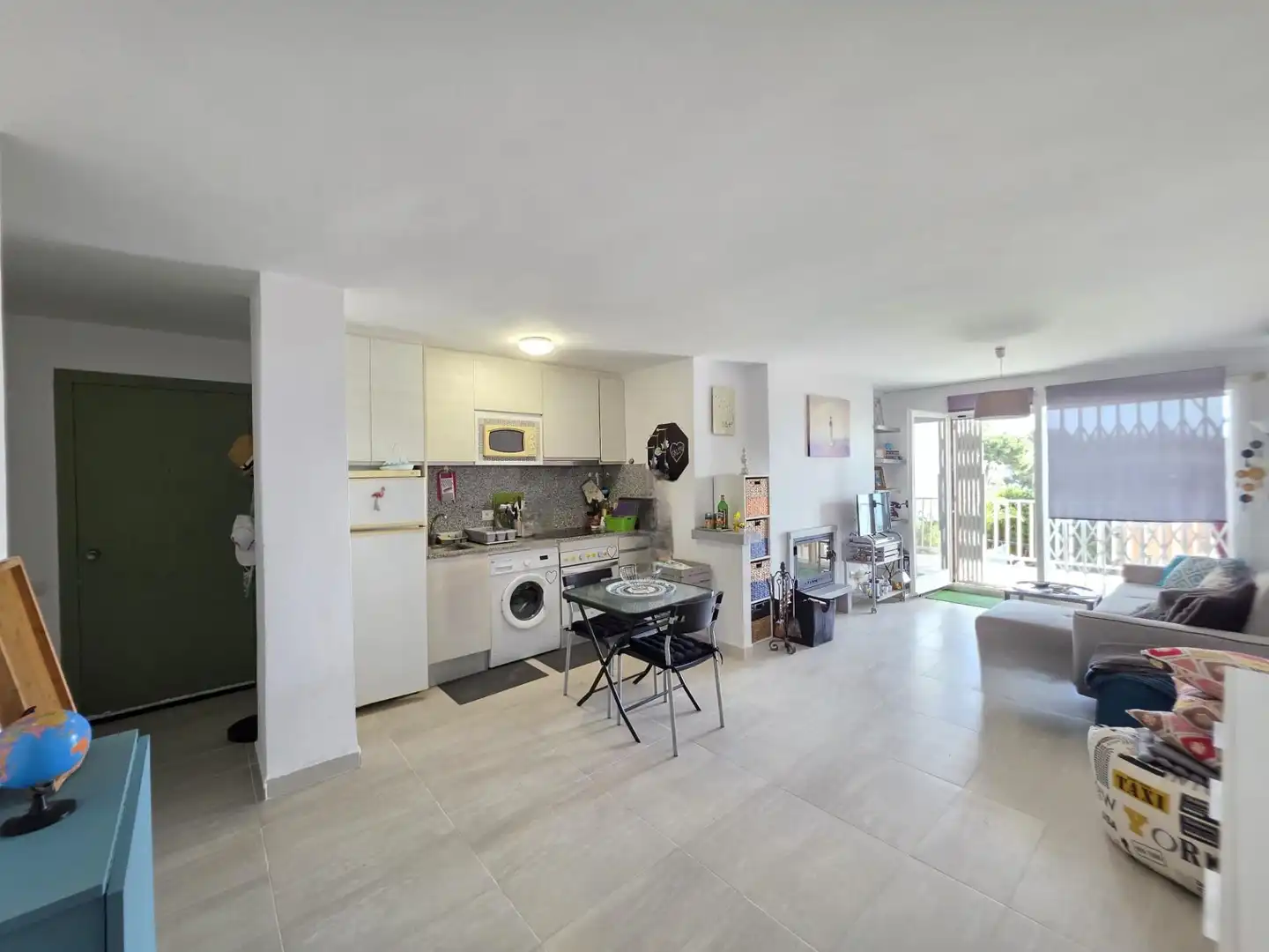 Cocina de Apartamento en venta en Salou con Aire acondicionado, Terraza y Amueblado