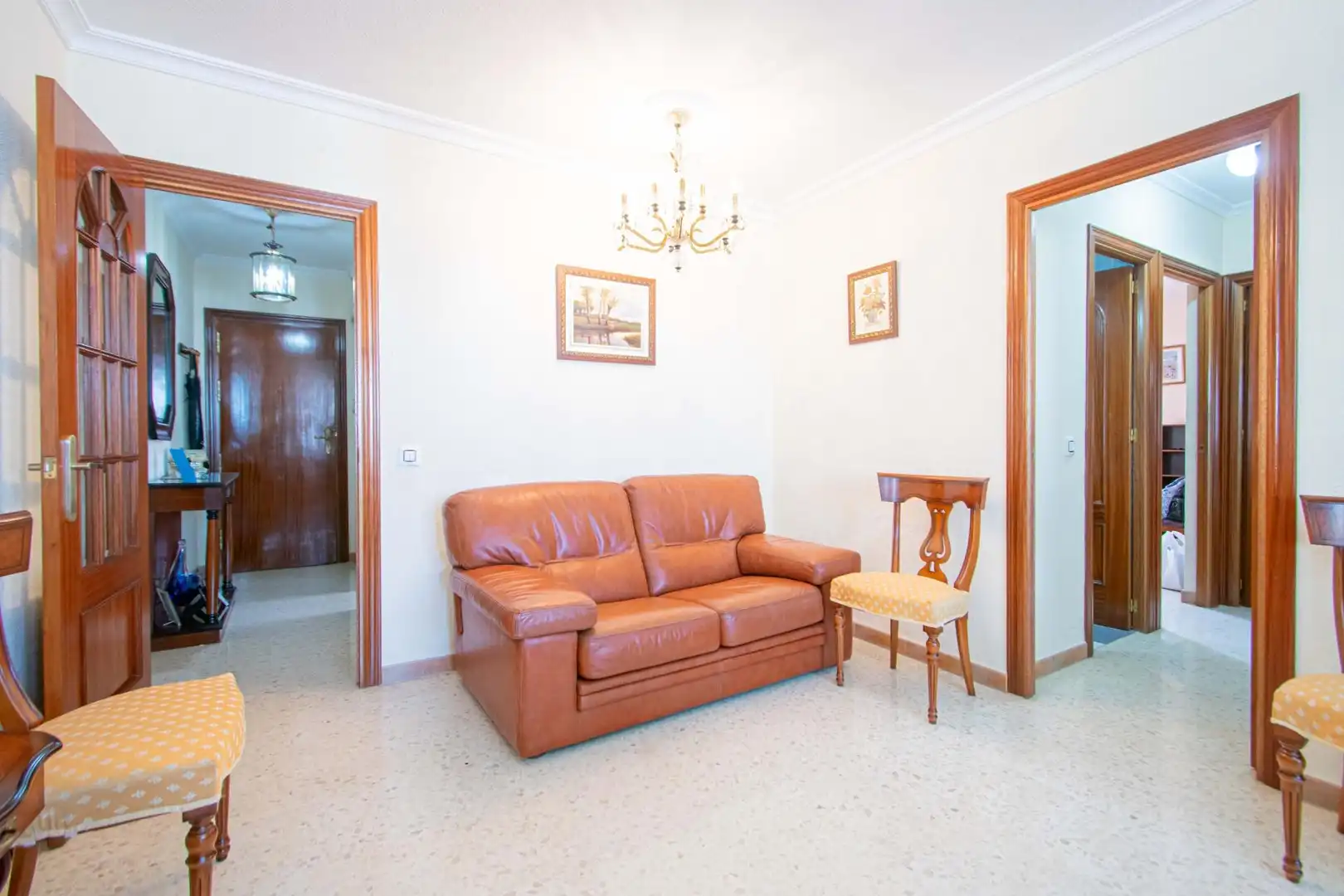 Sala de estar de Piso en venta en Sevilla con Aire acondicionado y Calefacción