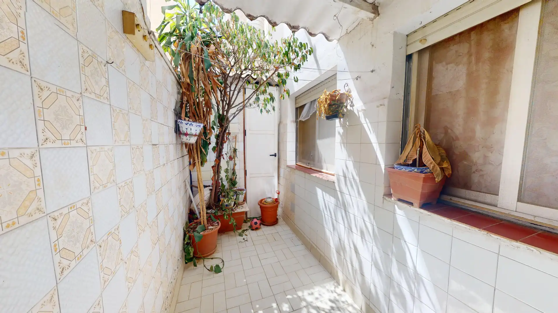 Balcony of Flat for sale in Villajoyosa / La Vila Joiosa  with Air Conditioner, Furnished and Balcony
