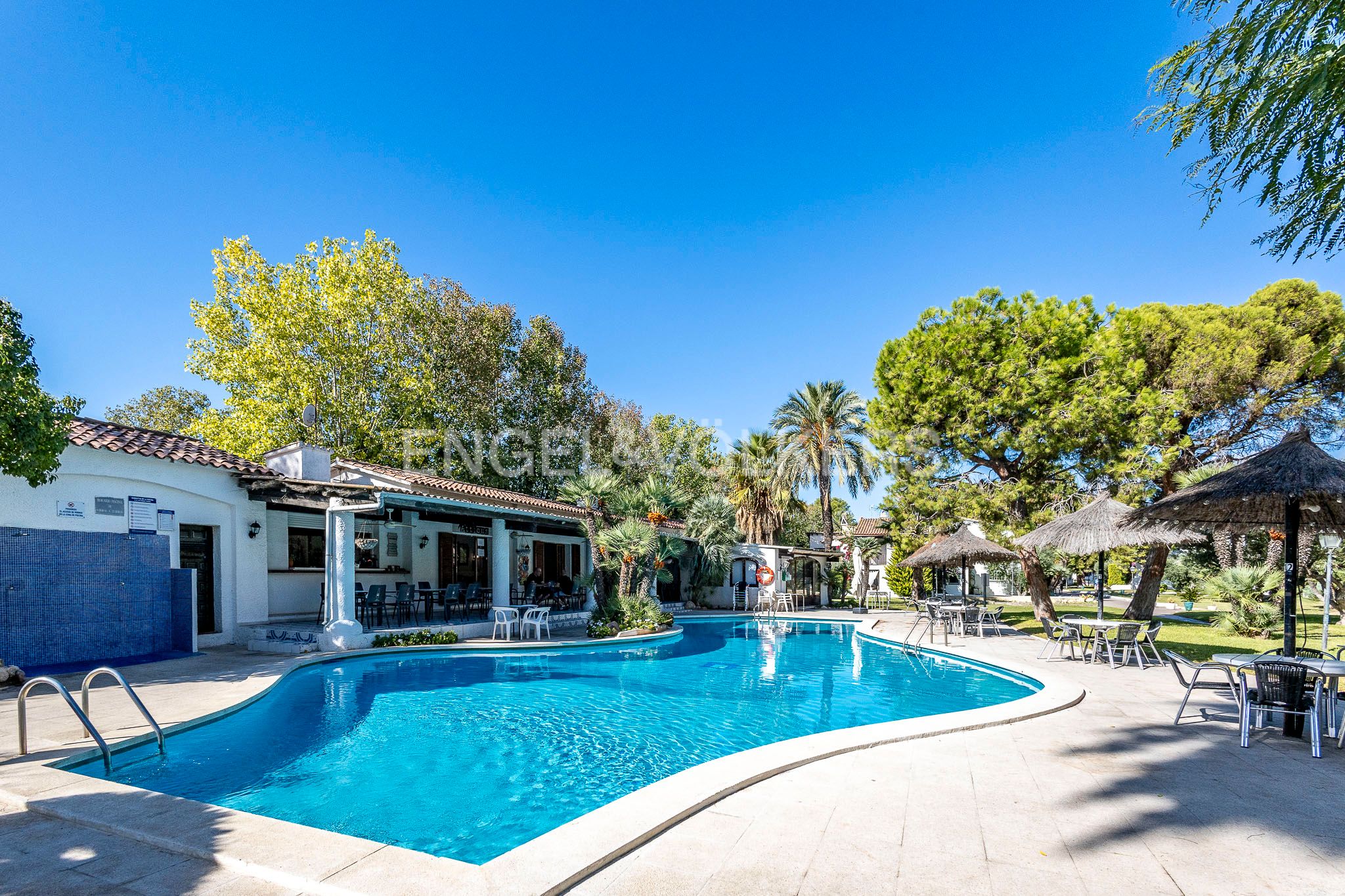 Swimming pool of House or chalet for sale in Calafell  with Heating, Private garden and Parquet flooring