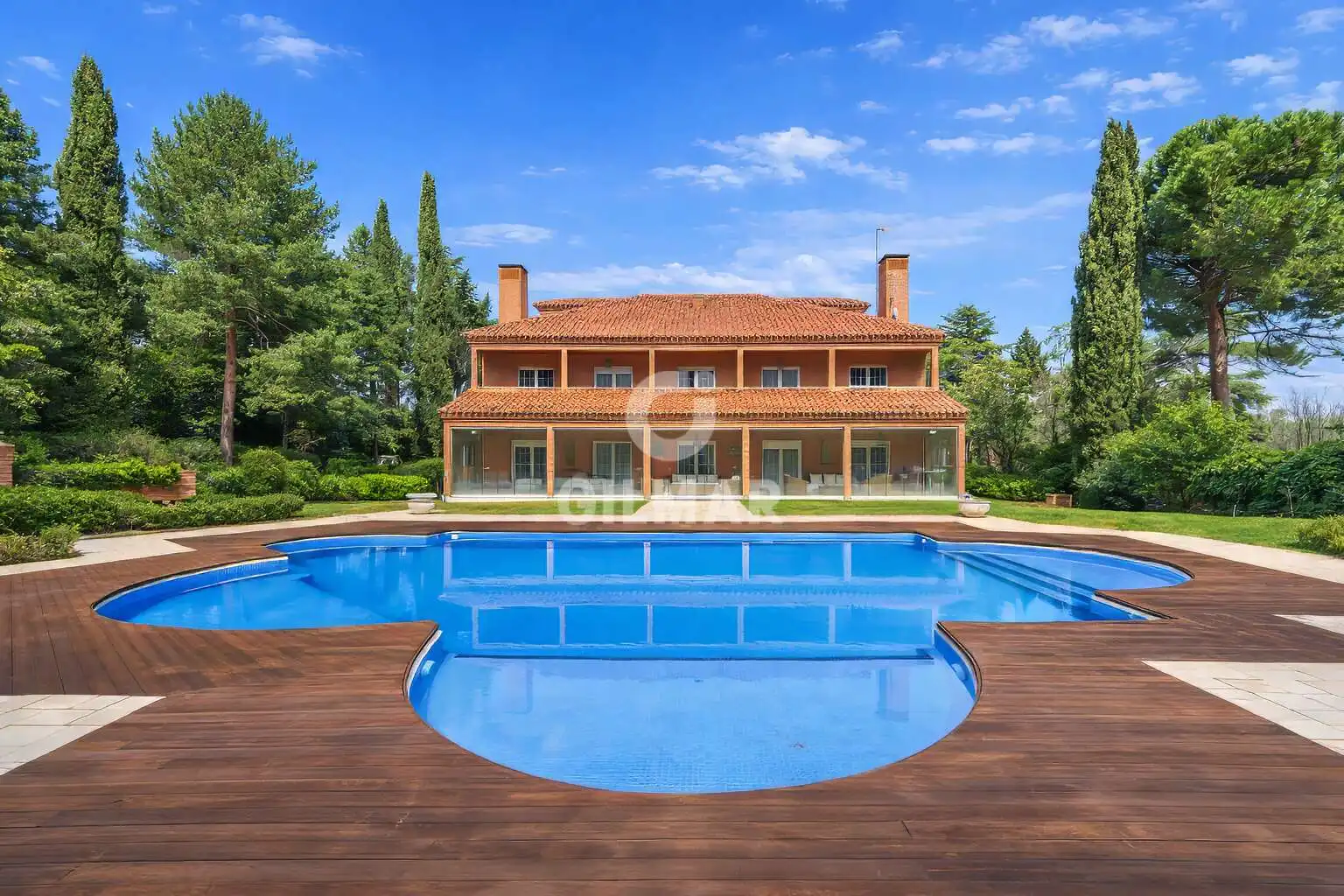 Jardín de Casa o chalet en venta en Pozuelo de Alarcón con Calefacción, Jardín privado y Piscina