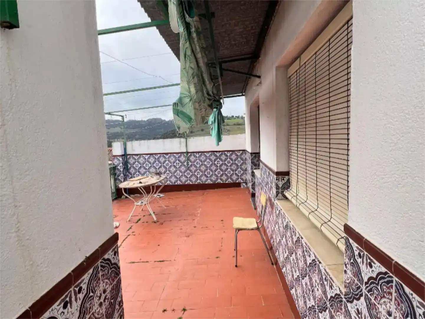 Terrasse von Wohnung zur Miete in Chillón mit Abstellraum, Möbliert und Balkon