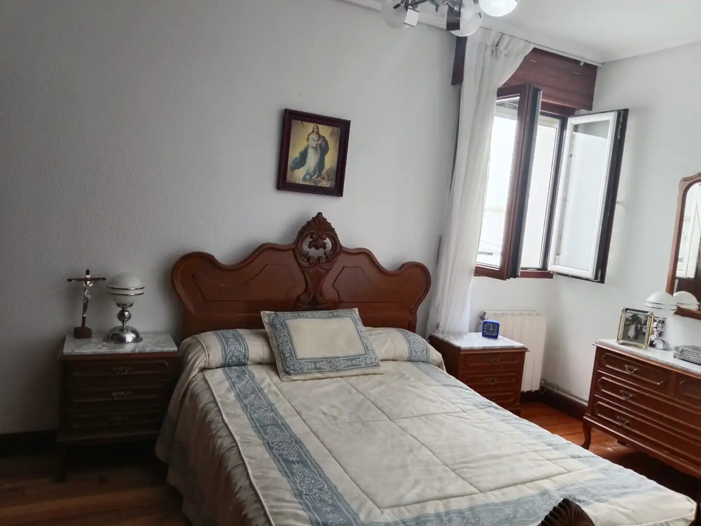 Bedroom of Flat for sale in Santurtzi   with Heating, Storage room and Furnished