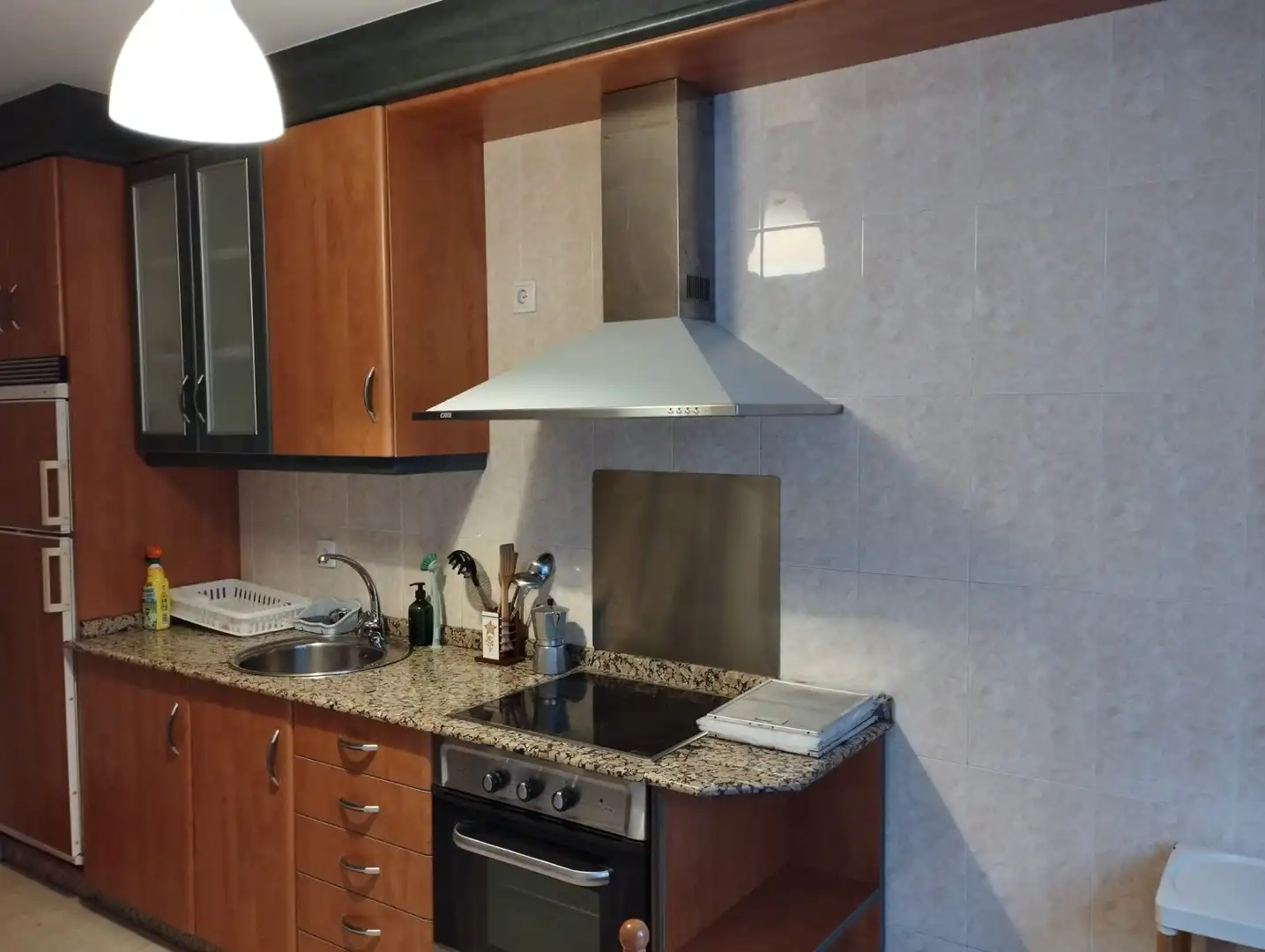 Cocina de Piso de alquiler en Val do Dubra con Calefacción, Amueblado y Horno