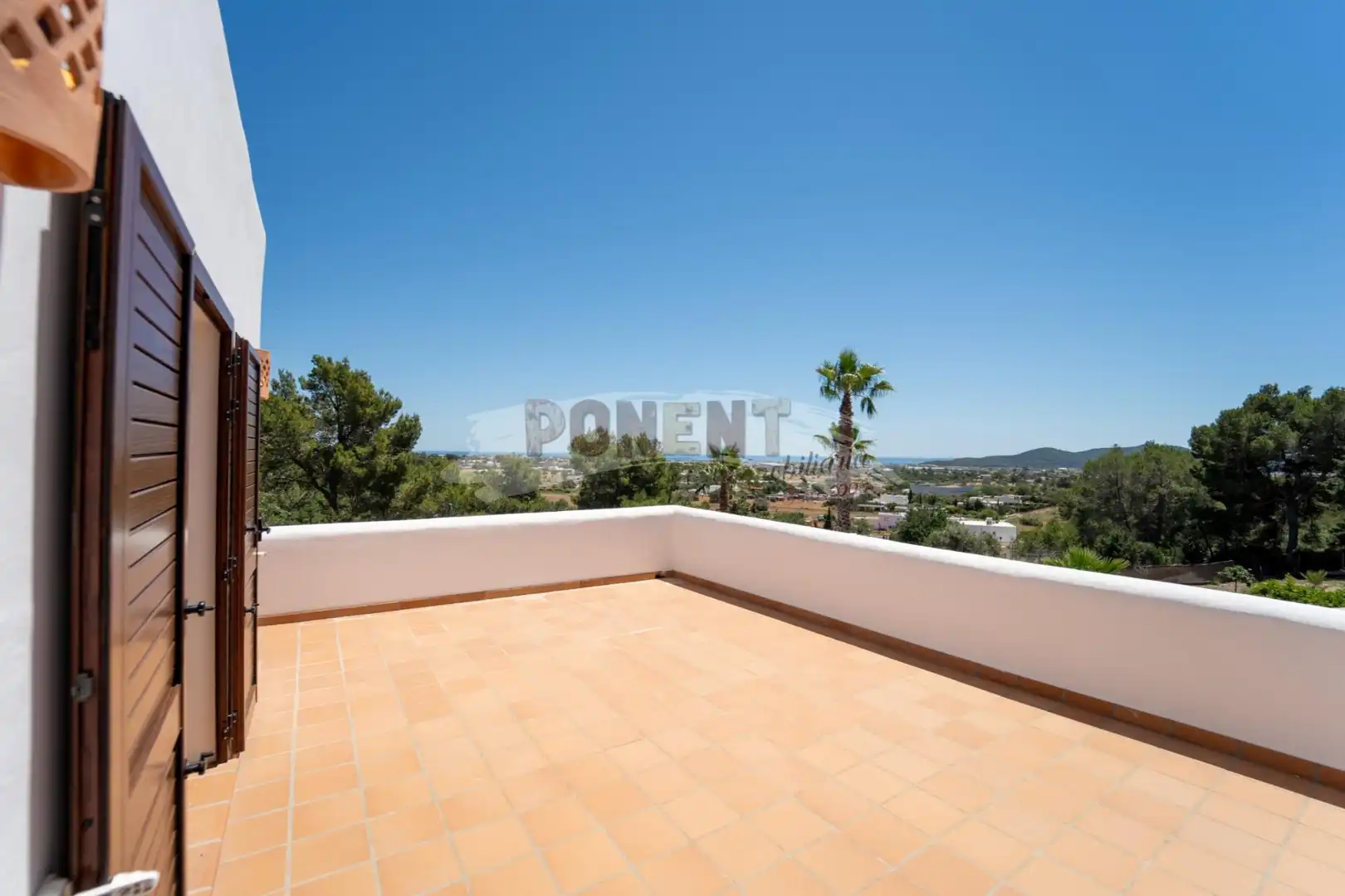 Terraza de Casa o chalet de alquiler en Sant Josep de sa Talaia con Aire acondicionado, Calefacción y Jardín privado