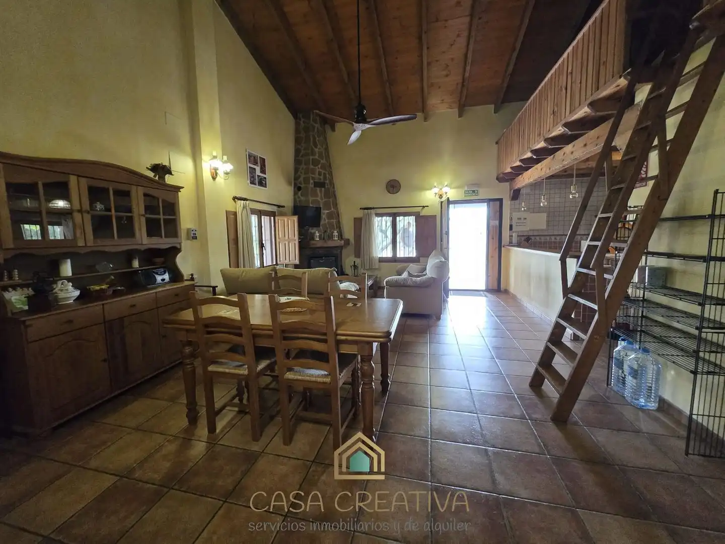 Comedor de Casa o chalet en venta en Chella con Aire acondicionado, Jardín privado y Amueblado
