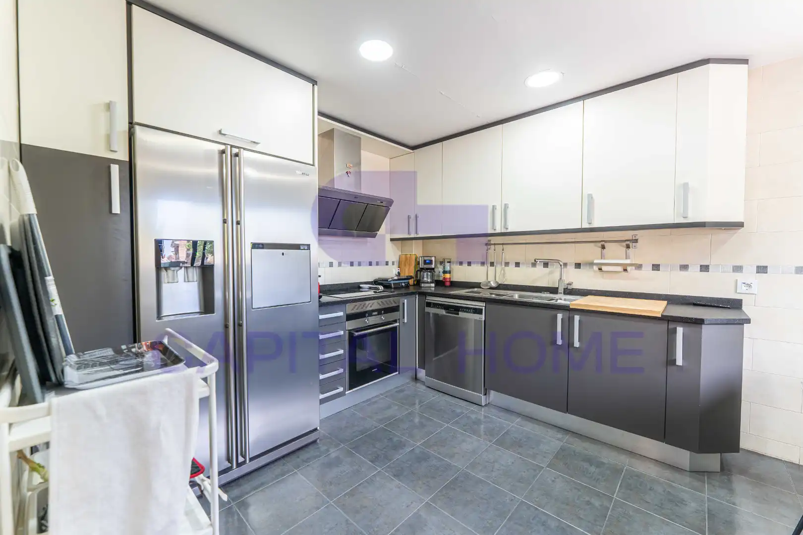 Cocina de Casa adosada en venta en Navalcarnero con Aire acondicionado, Calefacción y Jardín privado