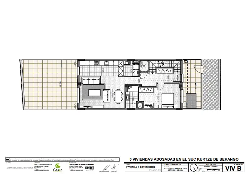 Casa adosada en venta en Berango con Calefacción, Parquet y Terraza