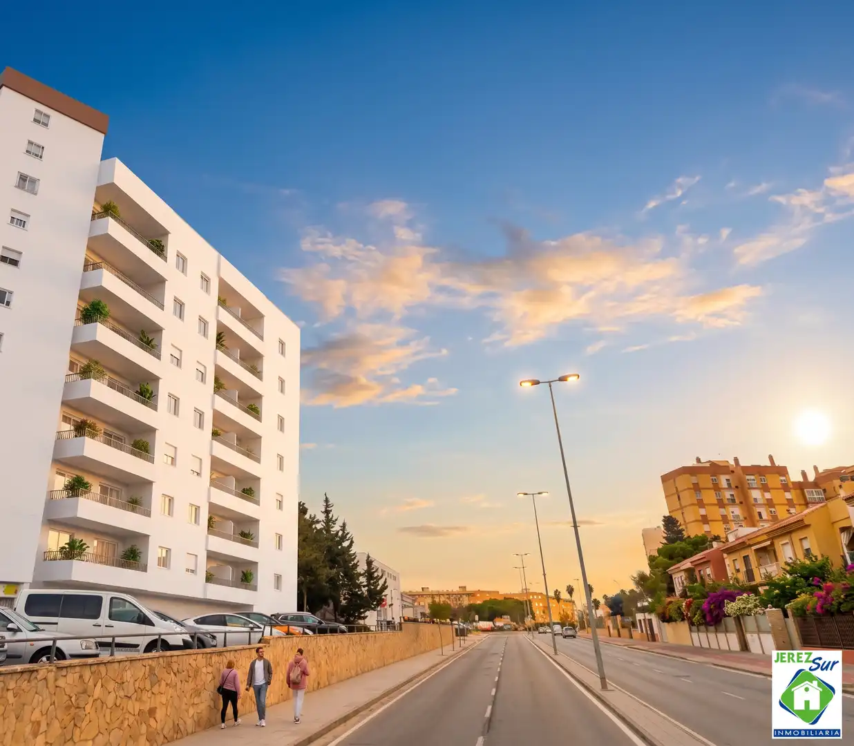 Vista exterior de Piso en venta en Jerez de la Frontera con Aire acondicionado y Calefacción