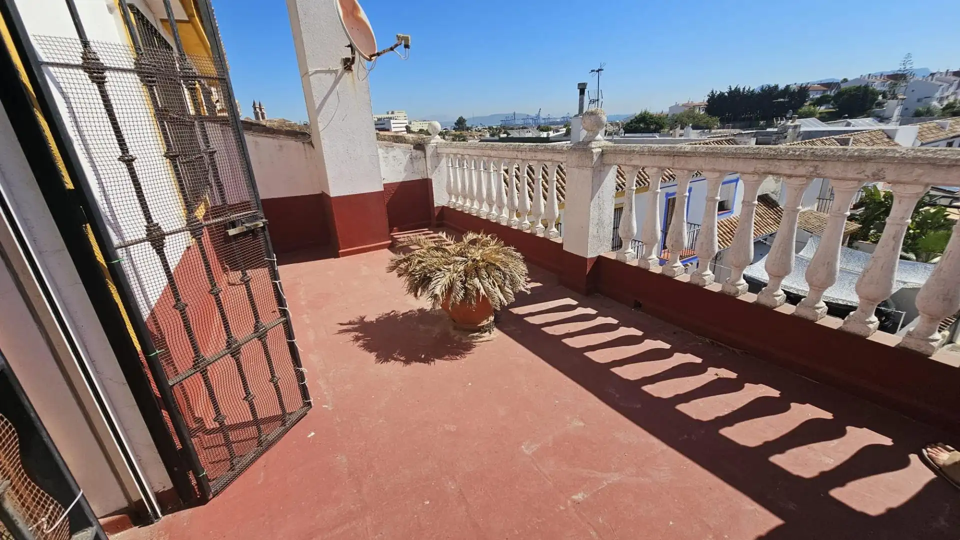 Terrassa de Casa adosada en venda en Algeciras