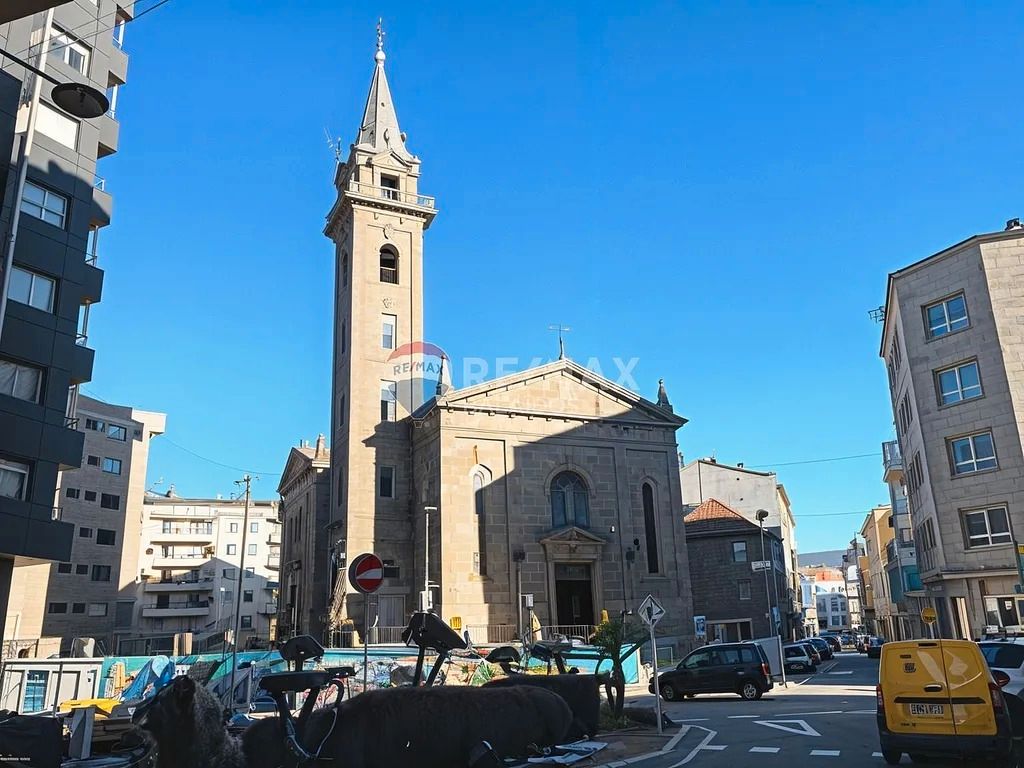 Exterior view of Flat for sale in Vigo   with Heating, Parquet flooring and Storage room