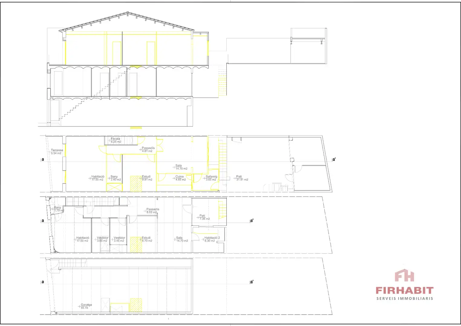 Casa amb terrassa en venda a Canet de Mar, imagen 49
