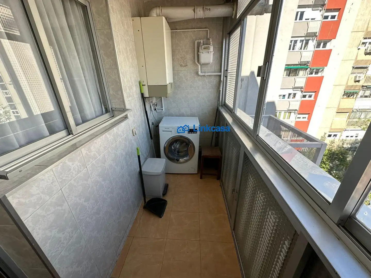 Balcony of Flat for sale in Madrid  with Heating and Terrace
