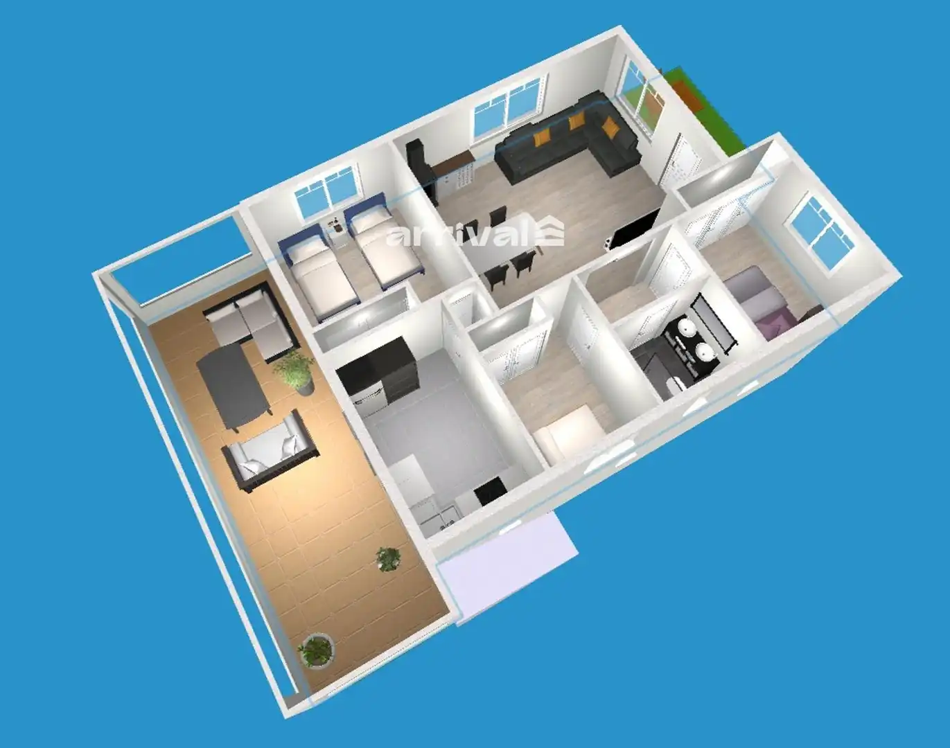 Casa o chalet en venta en Paterna con Aire acondicionado, Jardín privado y Terraza