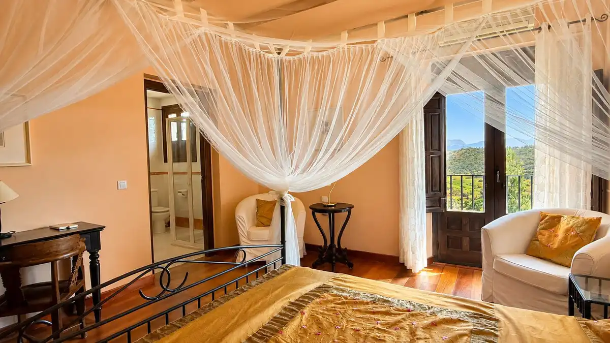 Bedroom of Commercial properties for sale in Almogía  with Air Conditioner and Terrace