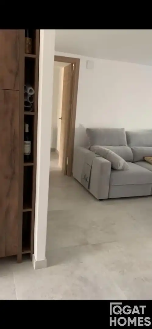 Wohnzimmer von Dachboden zur Miete in Gavà mit Klimaanlage, Schwimmbad und Gemeinschaftspool