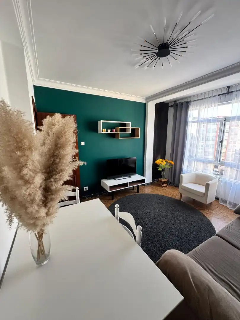 Living room of Flat for sale in Porta Nova