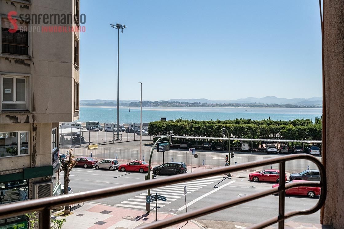Exterior view of Flat for sale in Santander  with Heating, Parquet flooring and Terrace