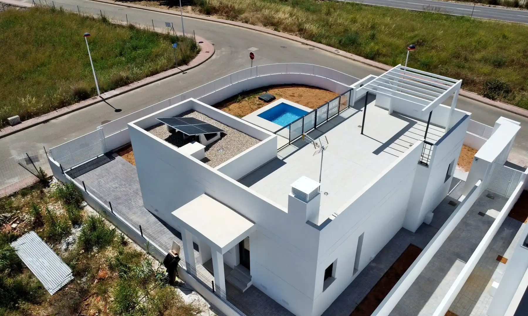 Vista exterior de Casa o chalet en venta en Els Poblets con Aire acondicionado, Calefacción y Jardín privado