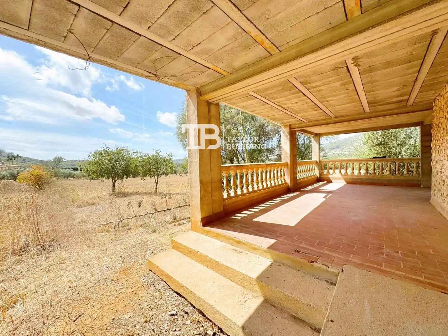 Vista exterior de Casa o xalet en venda en Alaró amb Terrassa i Piscina