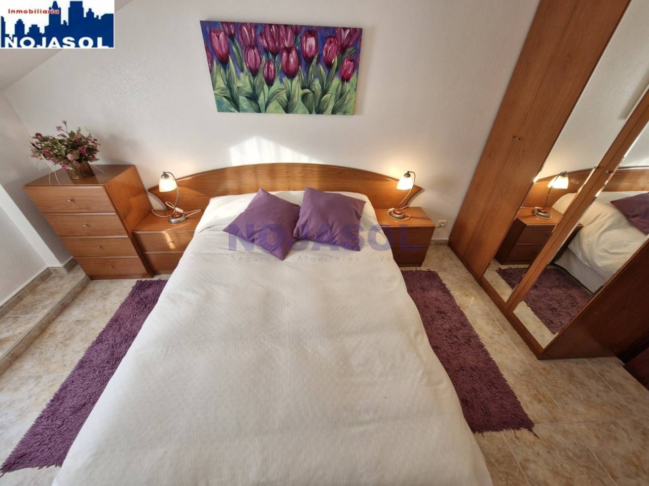 Dormitori de Apartament en venda en Meruelo amb Calefacció, Terrassa i Moblat