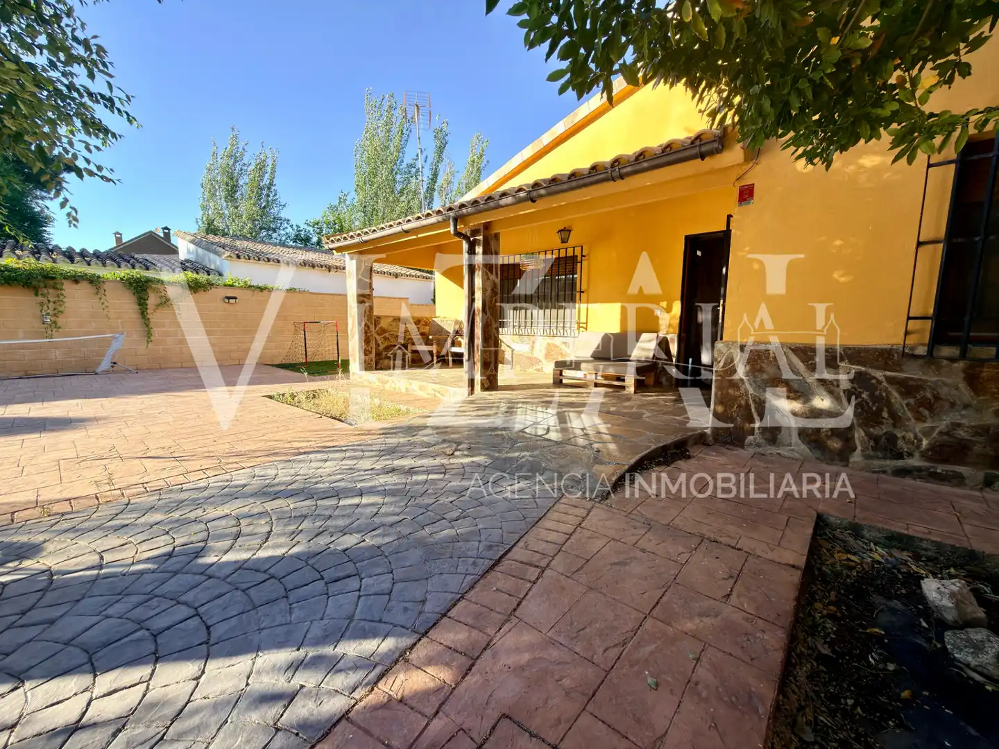 Garten von Haus oder Chalet zum Verkauf in El Viso de San Juan mit Klimaanlage, Heizung und Privatgarten