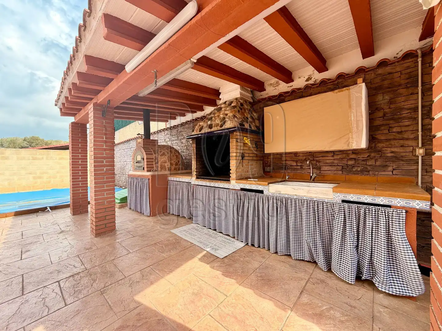 Garden of Detached homes for sale in Els Pallaresos  with Air Conditioner, Heating and Private garden