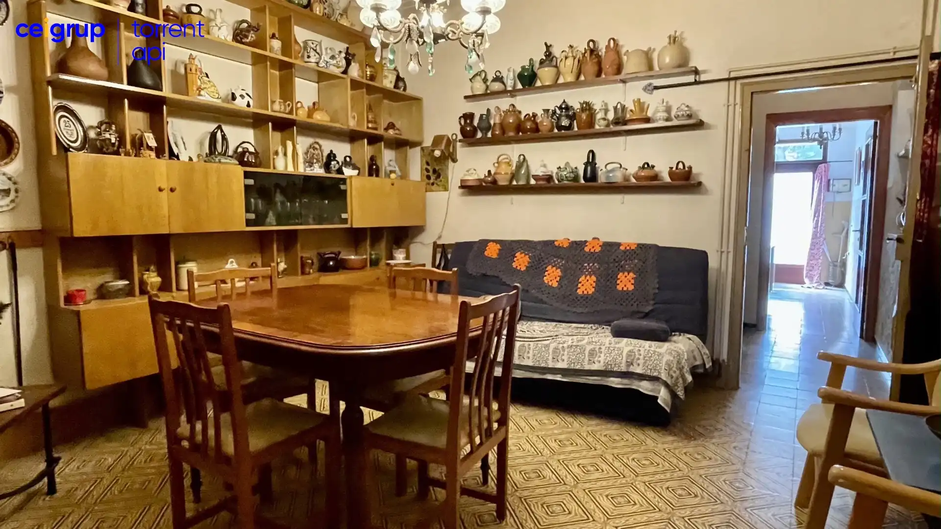 Comedor de Casa adosada en venta en Torroella de Montgrí con Terraza, Amueblado y Balcón