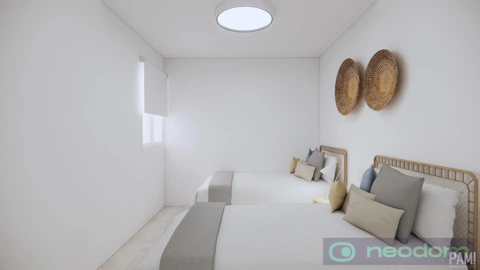 Bedroom of Flat for sale in Pilar de la Horadada  with Air Conditioner, Terrace and Swimming Pool