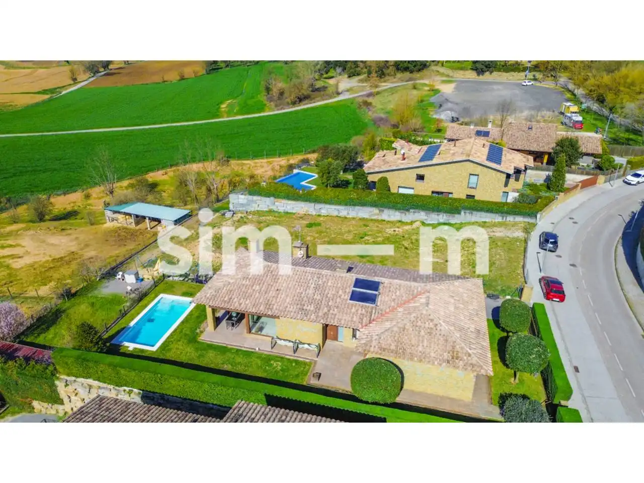 Jardín de Casa o chalet en venta en Folgueroles con Aire acondicionado, Calefacción y Jardín privado