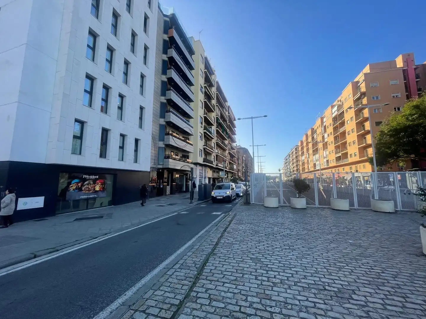Vista exterior de Piso en venta en  Sevilla Capital