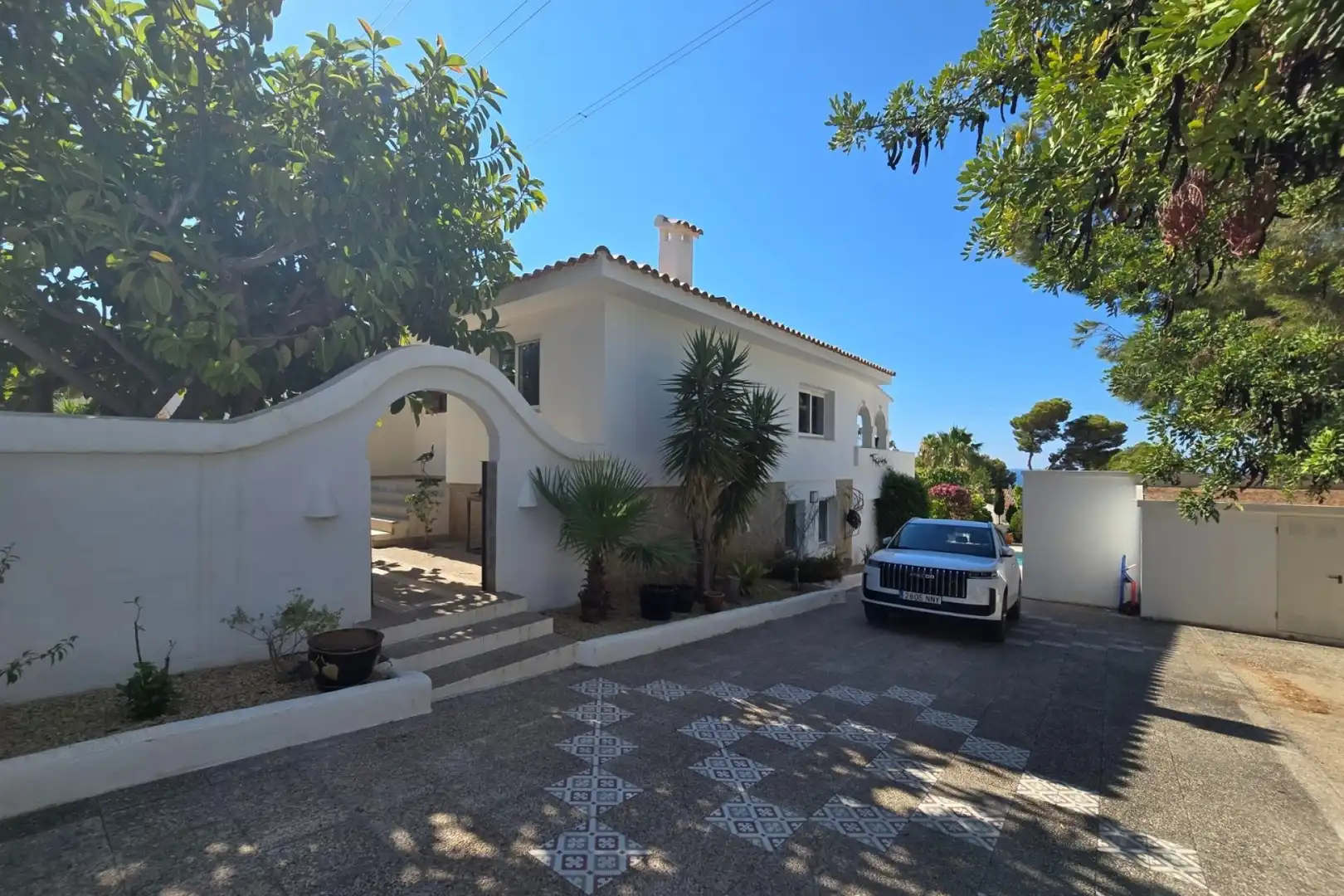Vista exterior de Casa o chalet en venta en Altea con Aire acondicionado, Calefacción y Jardín privado