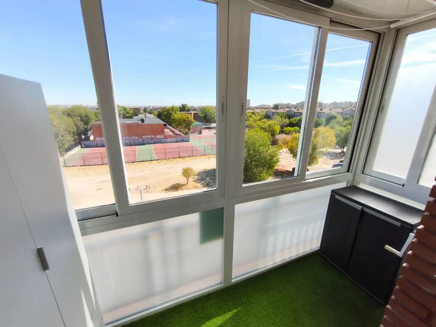 Terrasse von Wohnung zum Verkauf in  Madrid Capital mit Klimaanlage, Terrasse und Balkon