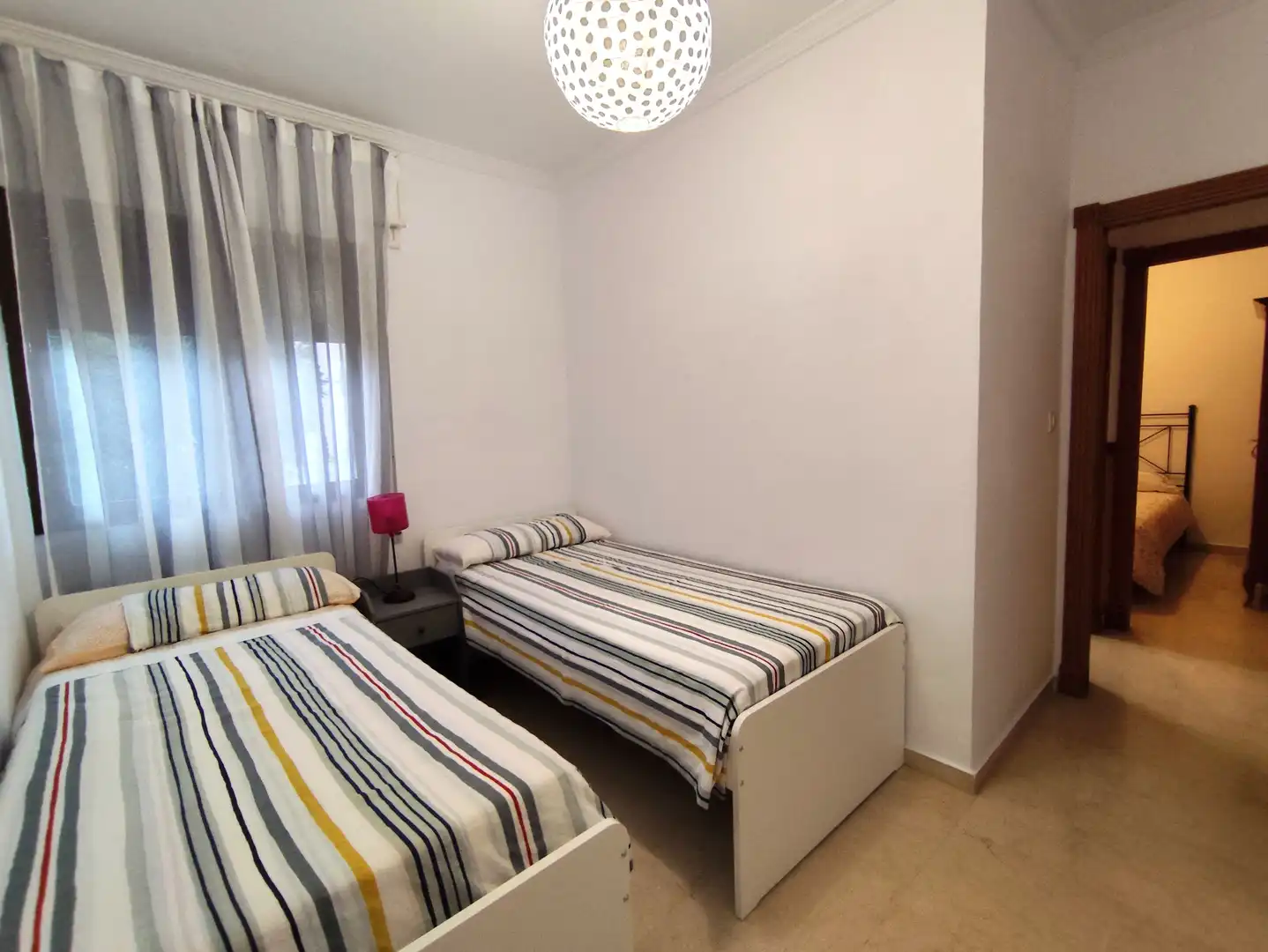 Bedroom of Detached homes for rent in Sanlúcar de Barrameda  with Air Conditioner, Heating and Terrace