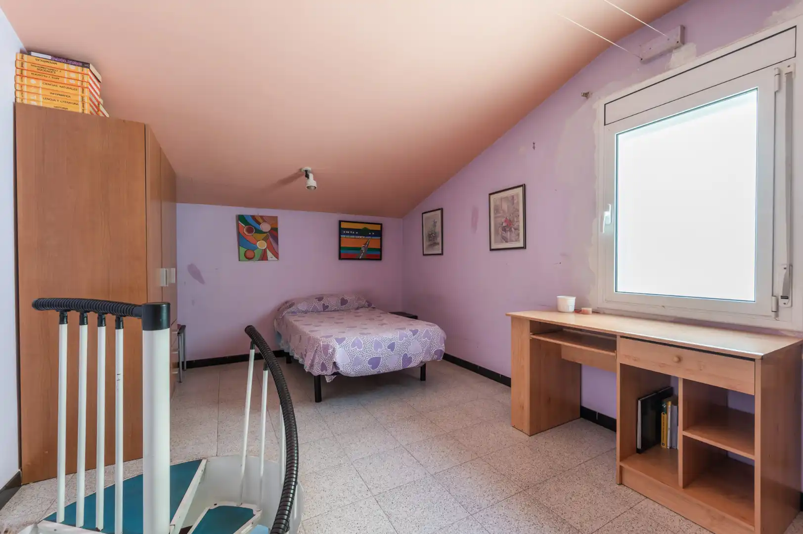 Schlafzimmer von Maisonette zum Verkauf in Mollet del Vallès mit Klimaanlage, Heizung und Abstellraum