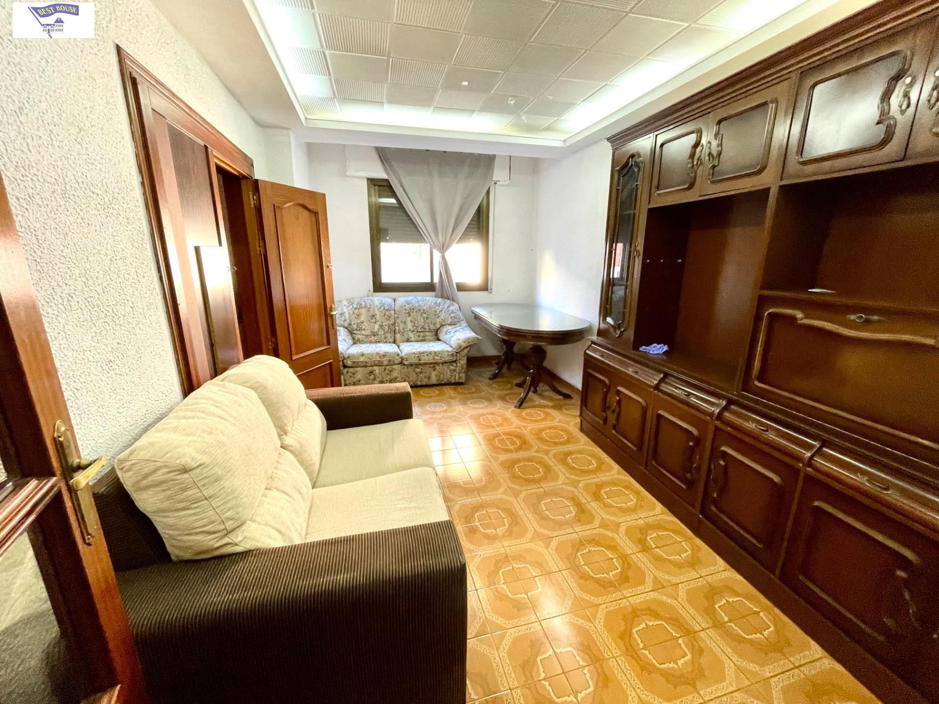 Living room of Flat for sale in  Albacete Capital  with Balcony