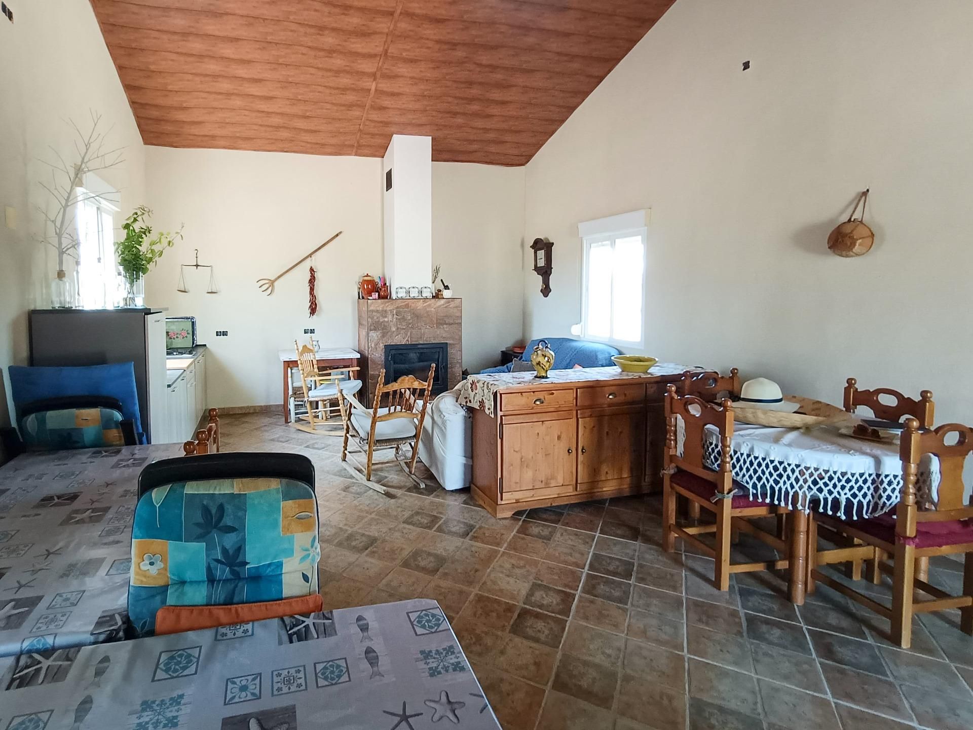 Sala d'estar de Finca rústica en venda en Santa Fe