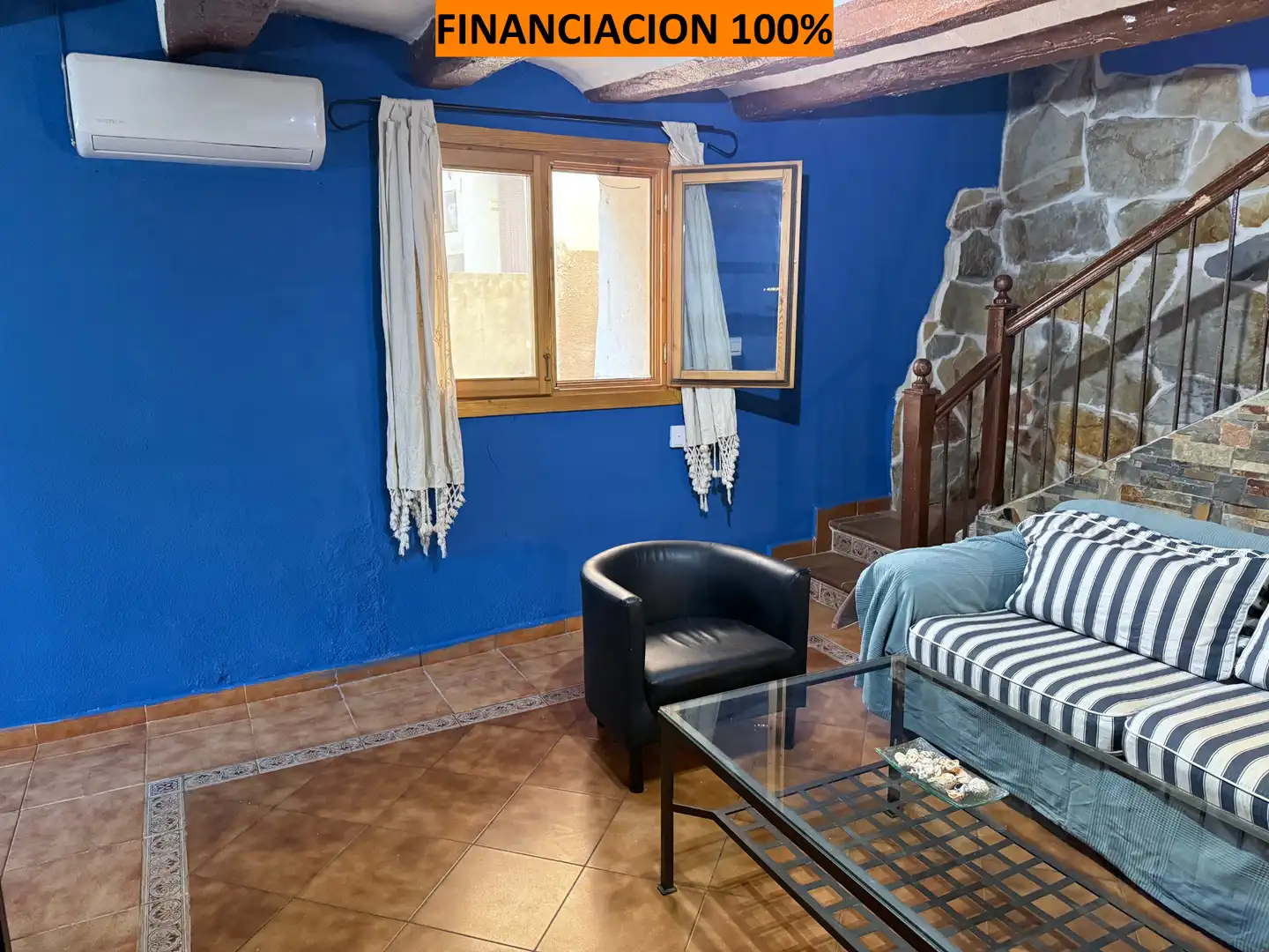 Sala d'estar de Casa o xalet en venda en Alhama de Aragón amb Calefacció, Terrassa i Traster