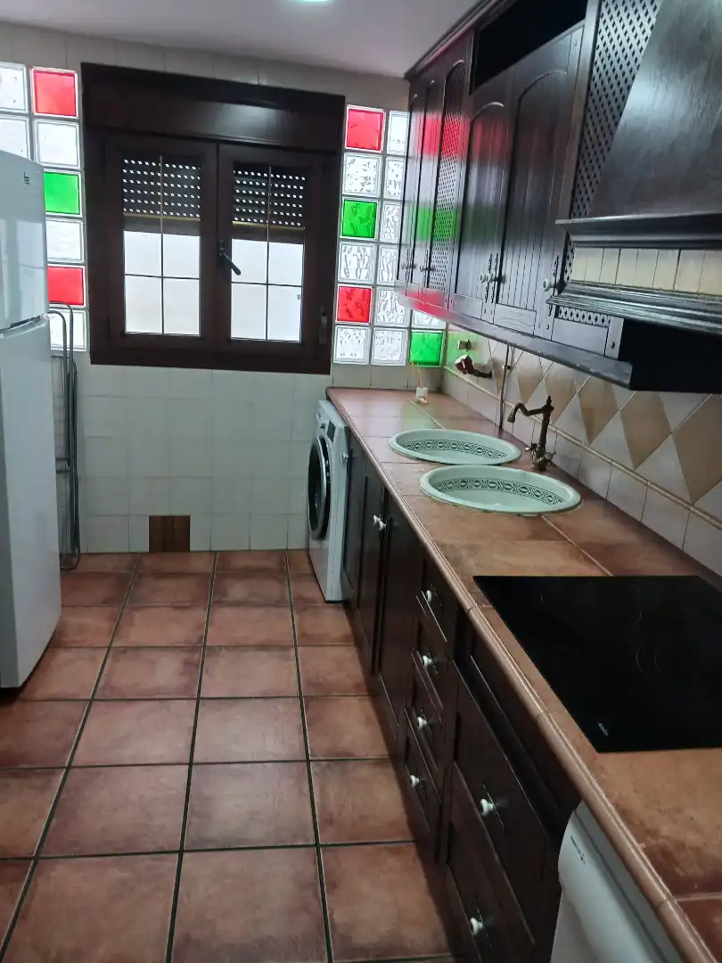 Cuina de Loft de lloguer en Granada amb Aire condicionat, Calefacció i Moblat