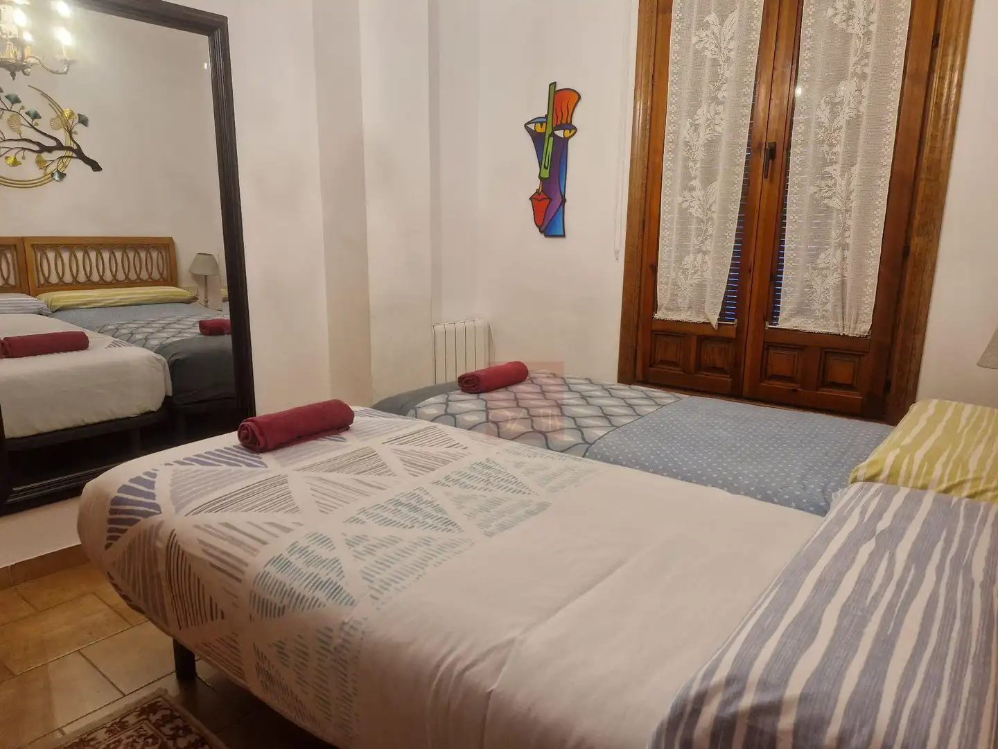 Bedroom of Attic for rent in Granada  with Air Conditioner, Heating and Terrace