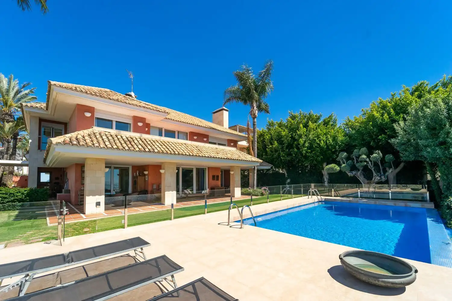 Jardín de Casa o chalet en venta en Alicante / Alacant con Calefacción, Jardín privado y Terraza